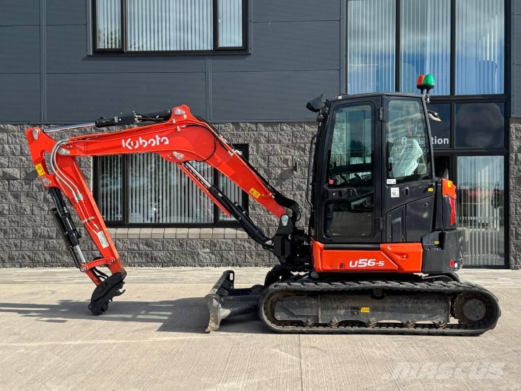 Kubota U 56-5 Mini rýpadlá < 7t