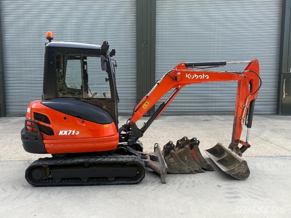 Kubota KX 71 Mini rýpadlá < 7t