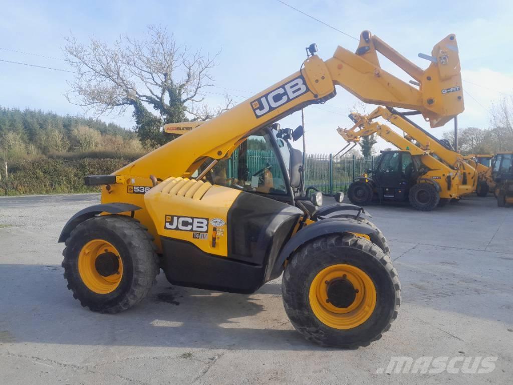 JCB 536-60 Teleskopické nakladače pre poľnohospodárstvo