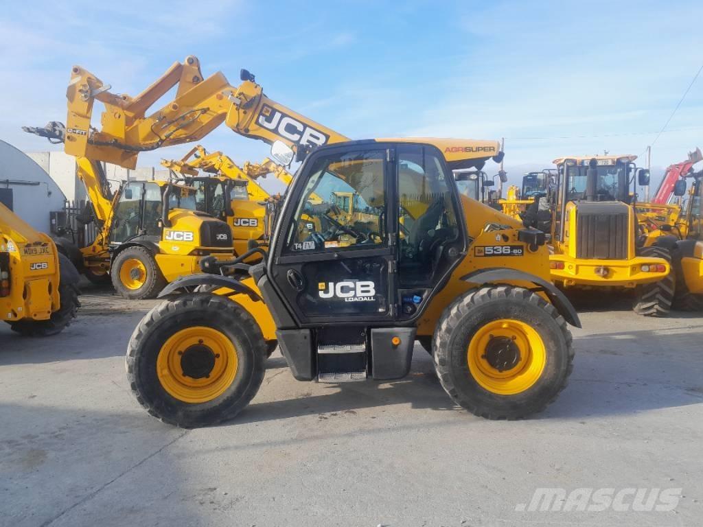 JCB 536-60 Teleskopické nakladače pre poľnohospodárstvo