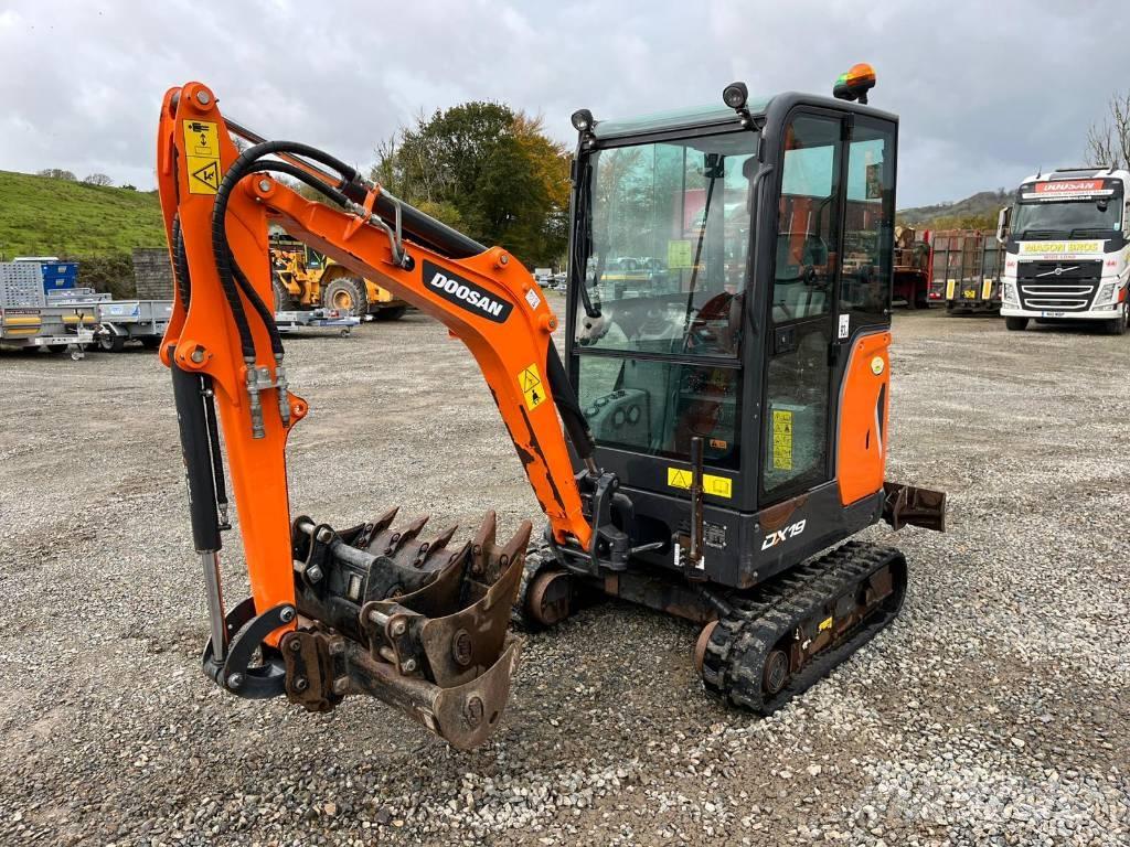 Doosan DX 19 Mini rýpadlá < 7t