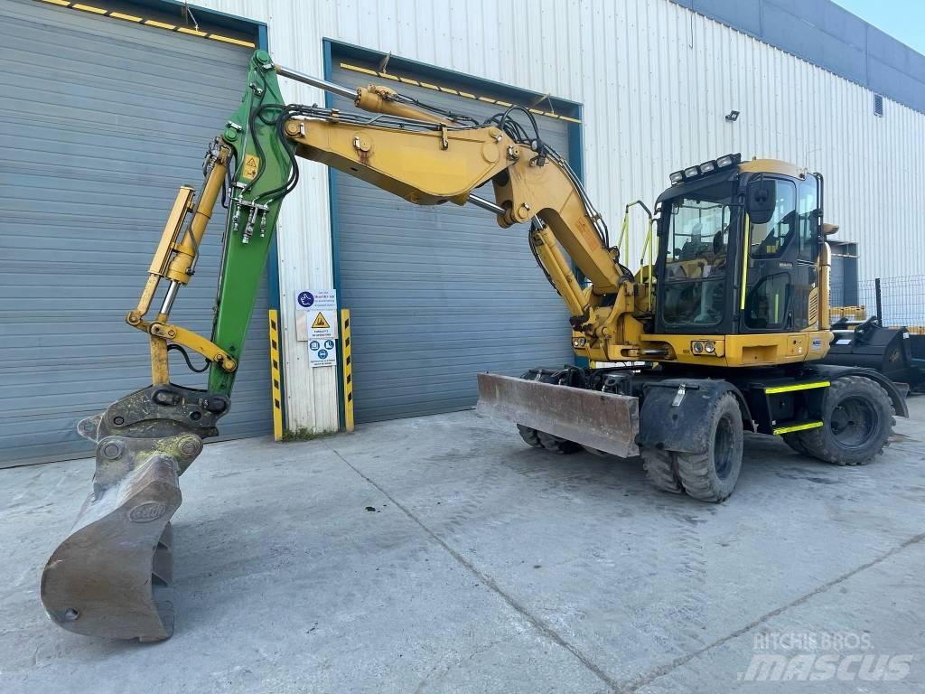 Komatsu PW118-11 Kolesové rýpadlá