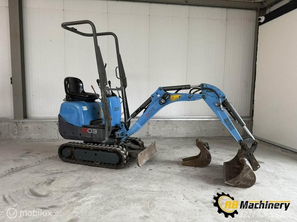 Wacker Neuson 803 Mini rýpadlá < 7t