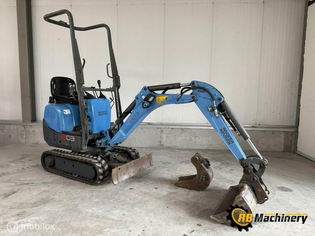 Wacker Neuson 803 Mini rýpadlá < 7t