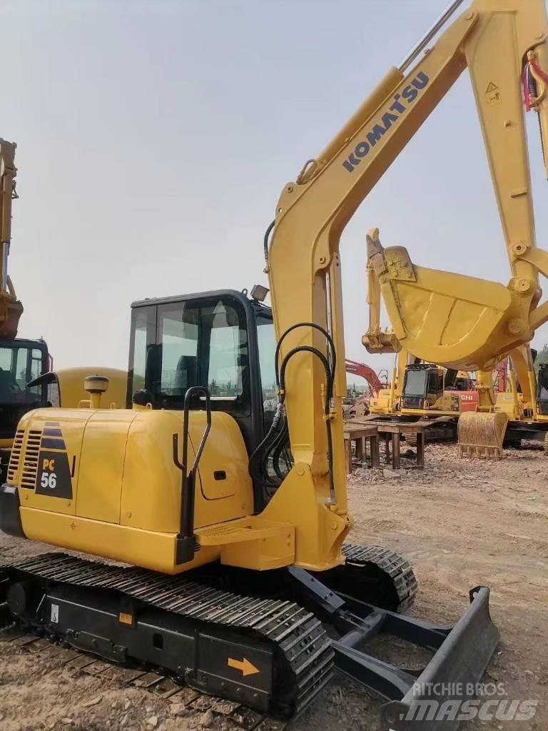 Komatsu PC56-7 Pásové rýpadlá