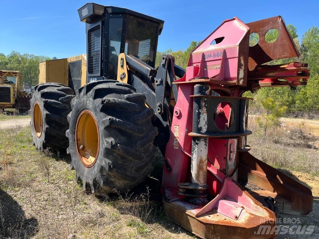 CAT 553 C Stínacie harvestory