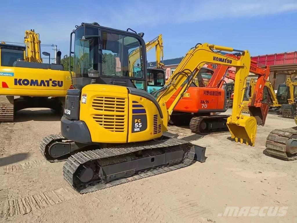 Komatsu PC55MR Pásové rýpadlá