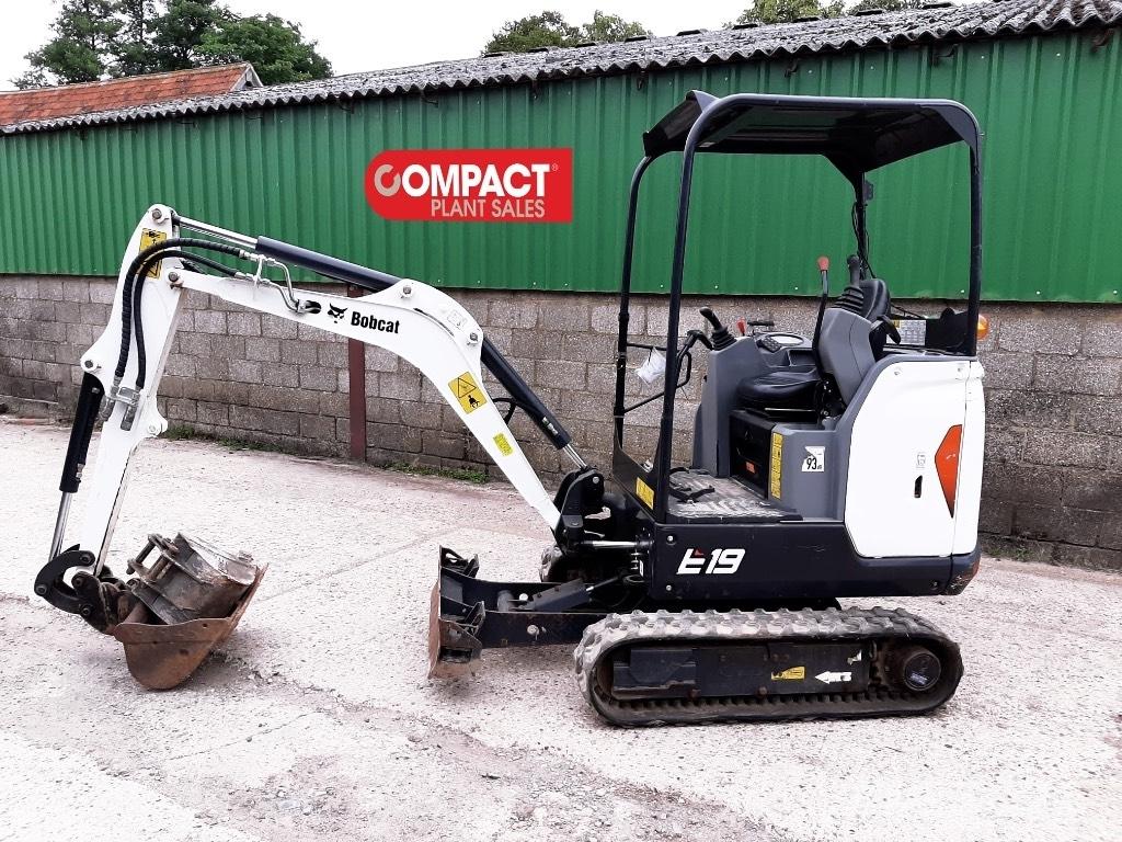 Bobcat E 19 Mini rýpadlá < 7t