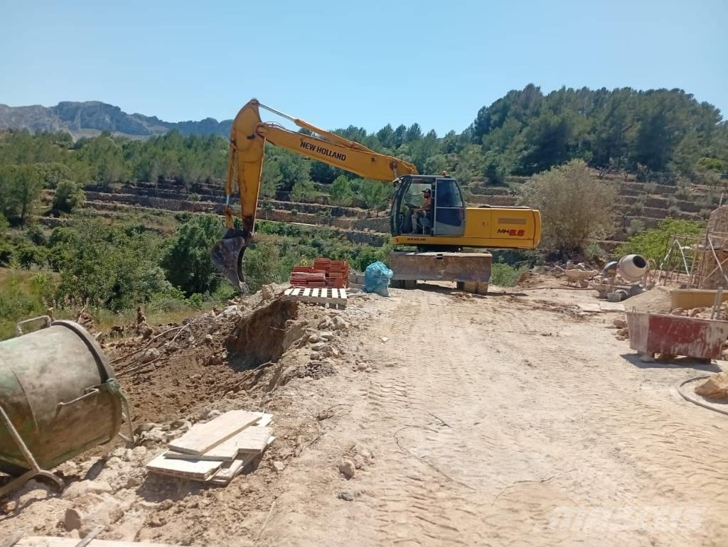 New Holland MH 6.6 Kolesové rýpadlá