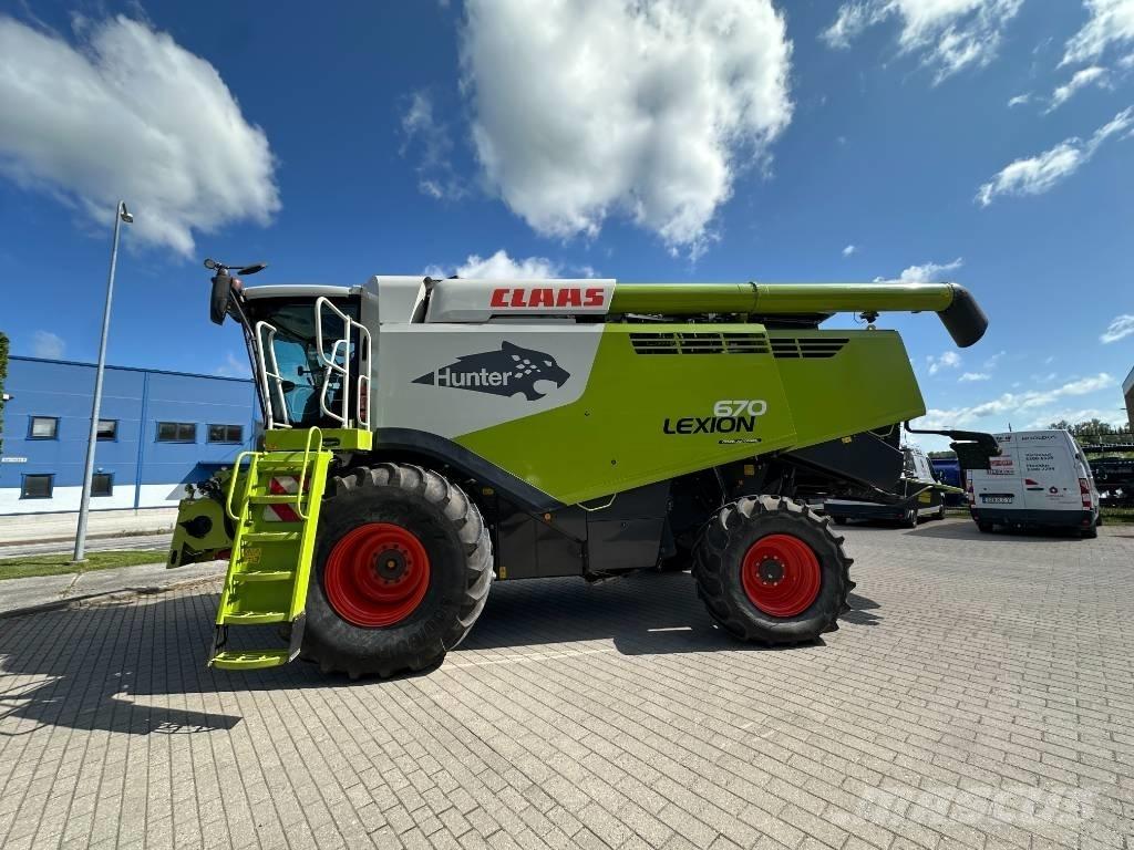 CLAAS Lexion 670 Kombinované zberacie stroje