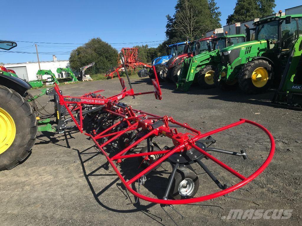 SIP SPIDER 915 / 8 Obracače a zhrabovače sena