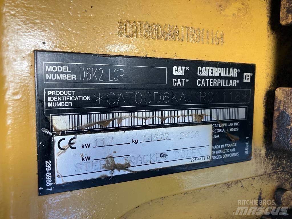 CAT D6K2 LGP Pásové dozéry