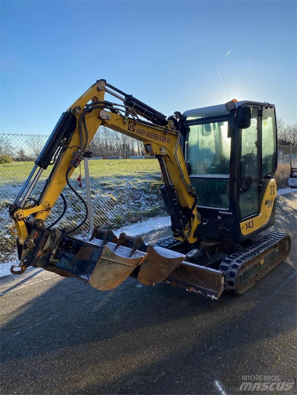 Yanmar SV22 Mini rýpadlá < 7t