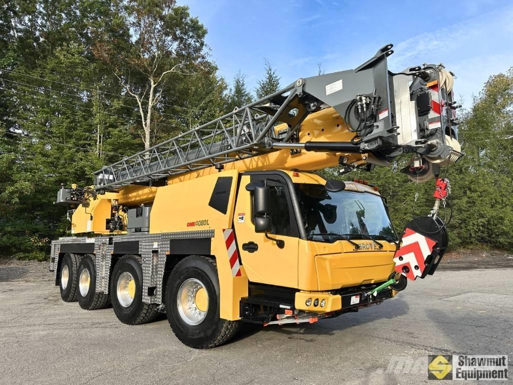 Grove GMK 4080 L Univerzálne terénne žeriavy