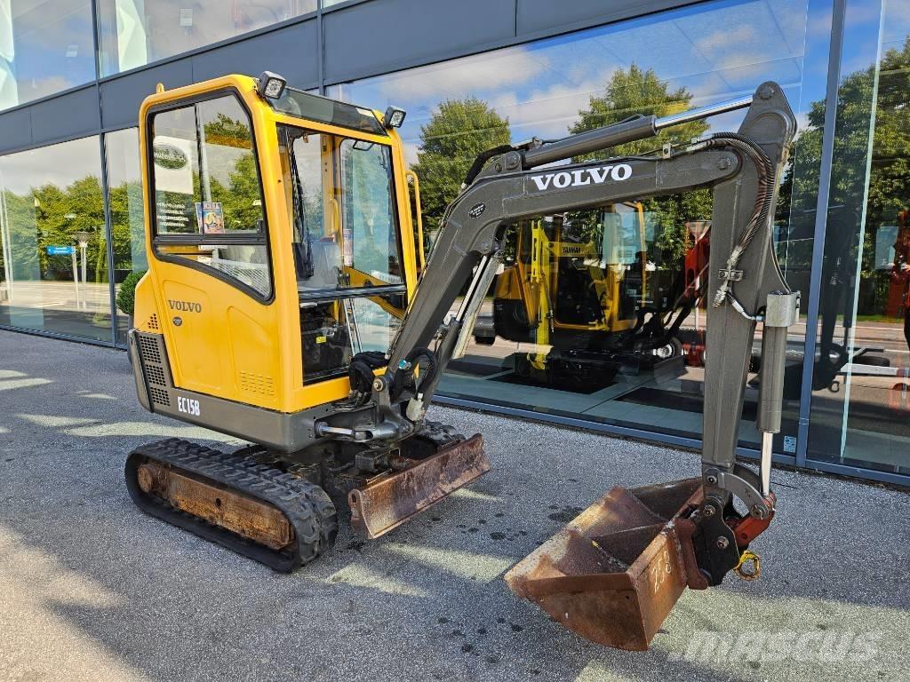 Volvo EC 15 B Mini rýpadlá < 7t