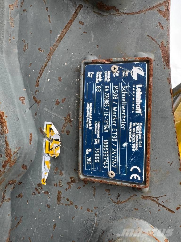 Wacker Neuson ET90 Pásové rýpadlá
