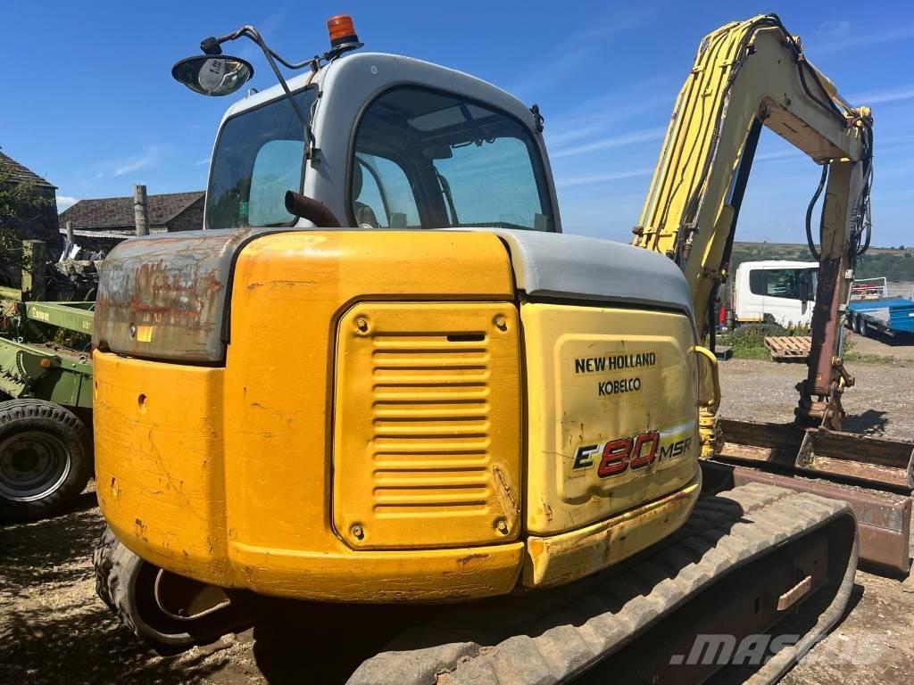 New Holland E 80 Midi rýpadlá 7 t - 12 t