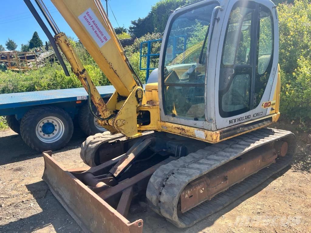 New Holland E 80 Midi rýpadlá 7 t - 12 t