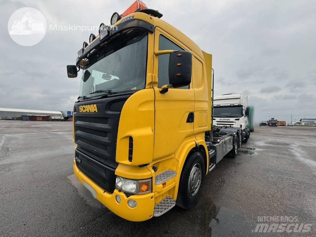 Scania R 420 LB Hákový nosič kontajnerov
