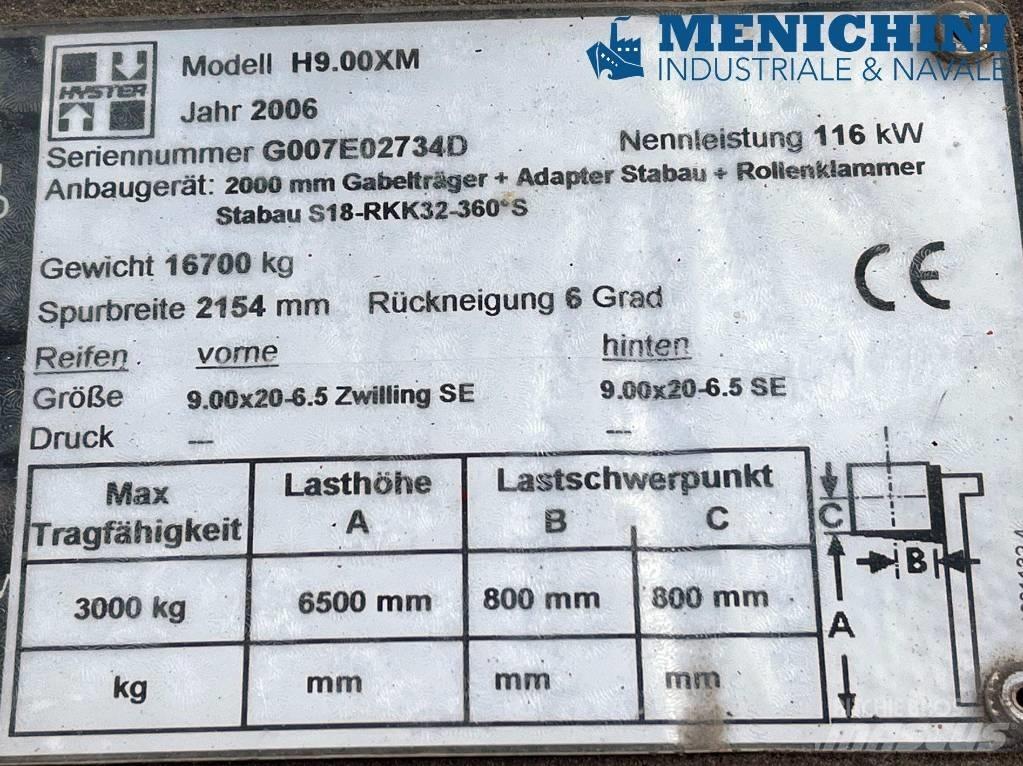 Hyster H 9.00 XM Dieselové vozíky
