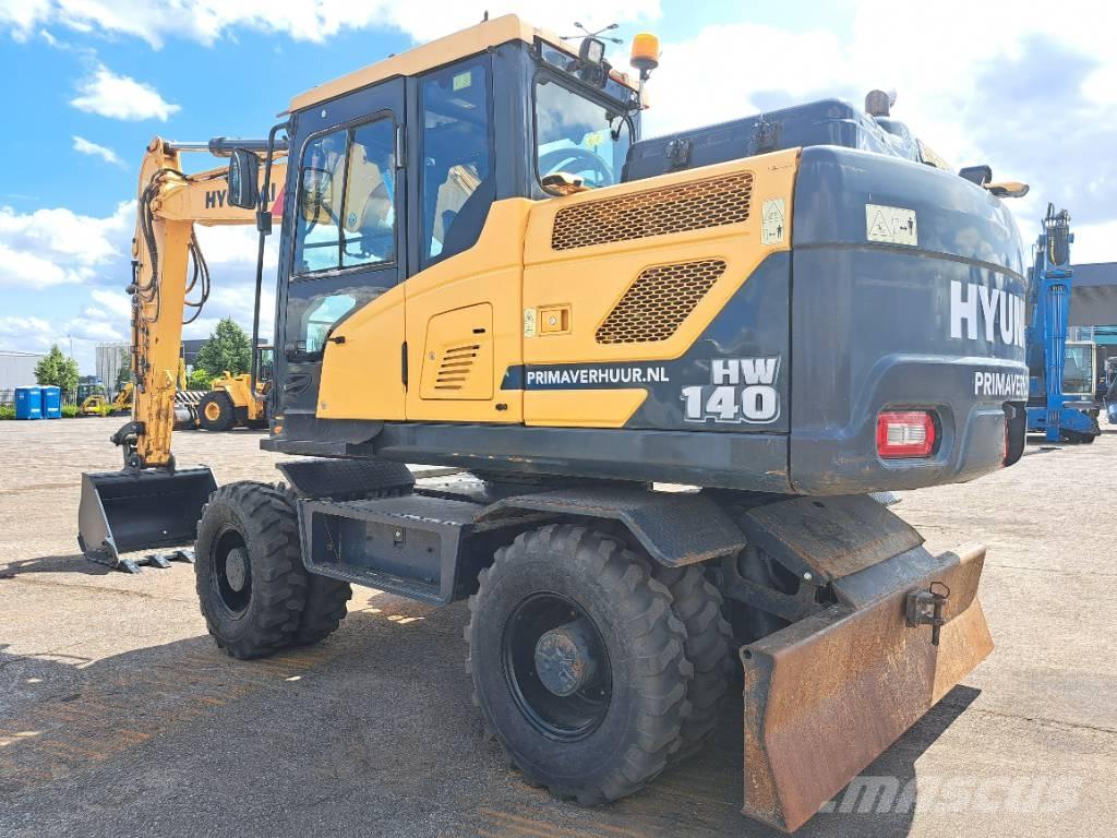 Hyundai HW140 Kolesové rýpadlá