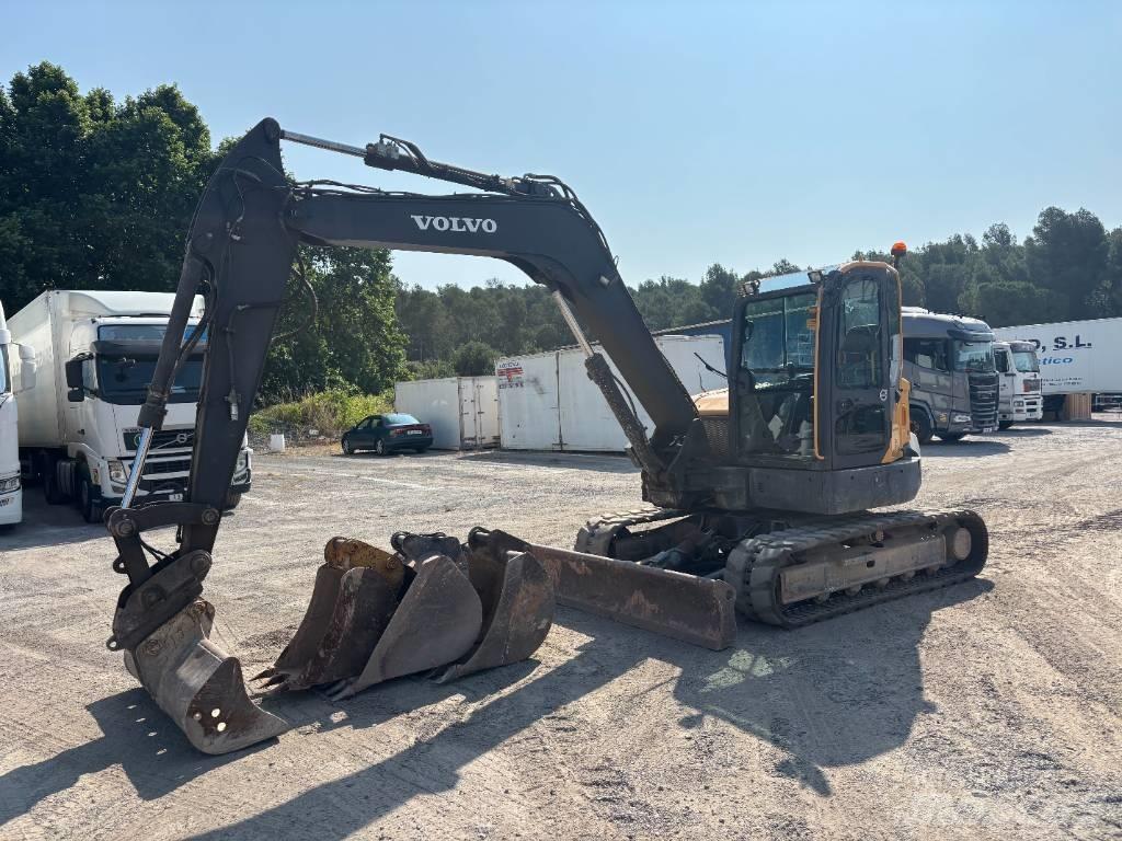 Volvo ECR 88 D Midi rýpadlá 7 t - 12 t