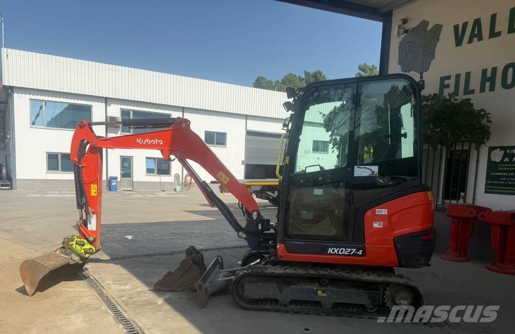 Kubota KX 027-4 Mini rýpadlá < 7t
