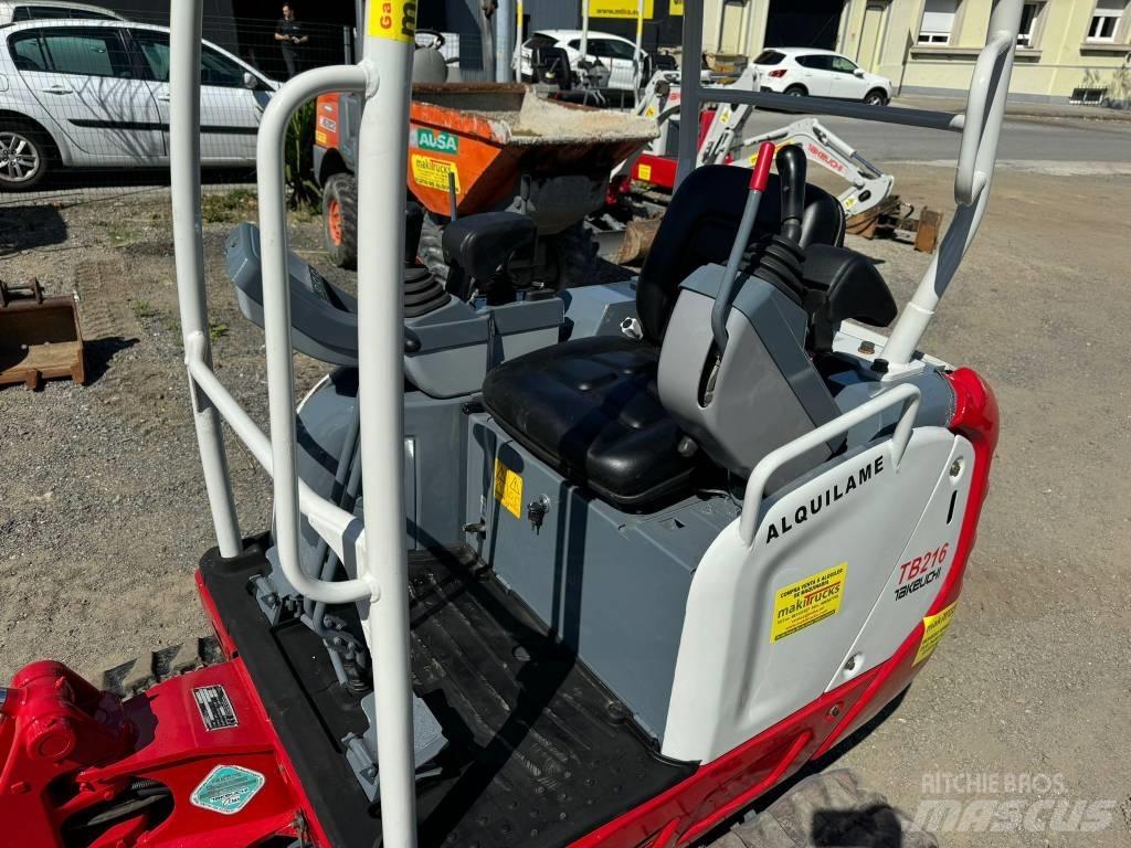 Takeuchi TB 216 Mini rýpadlá < 7t