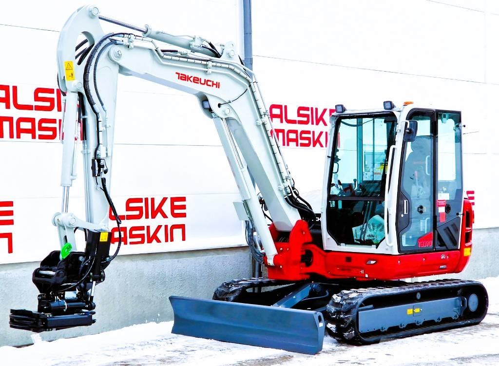 Takeuchi TB370 Mini rýpadlá < 7t