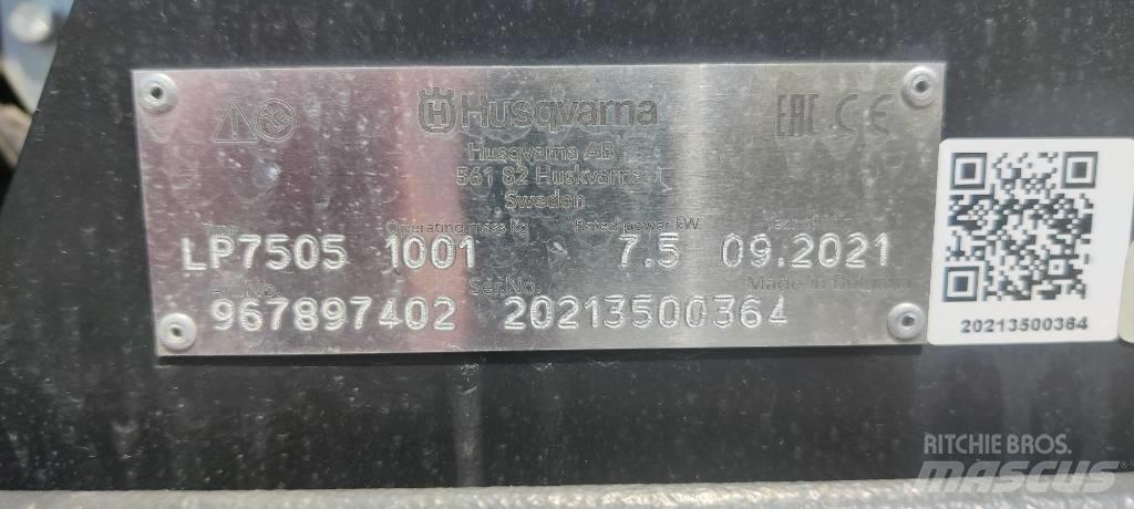 Husqvarna LP 7505 Pôdne kompaktory