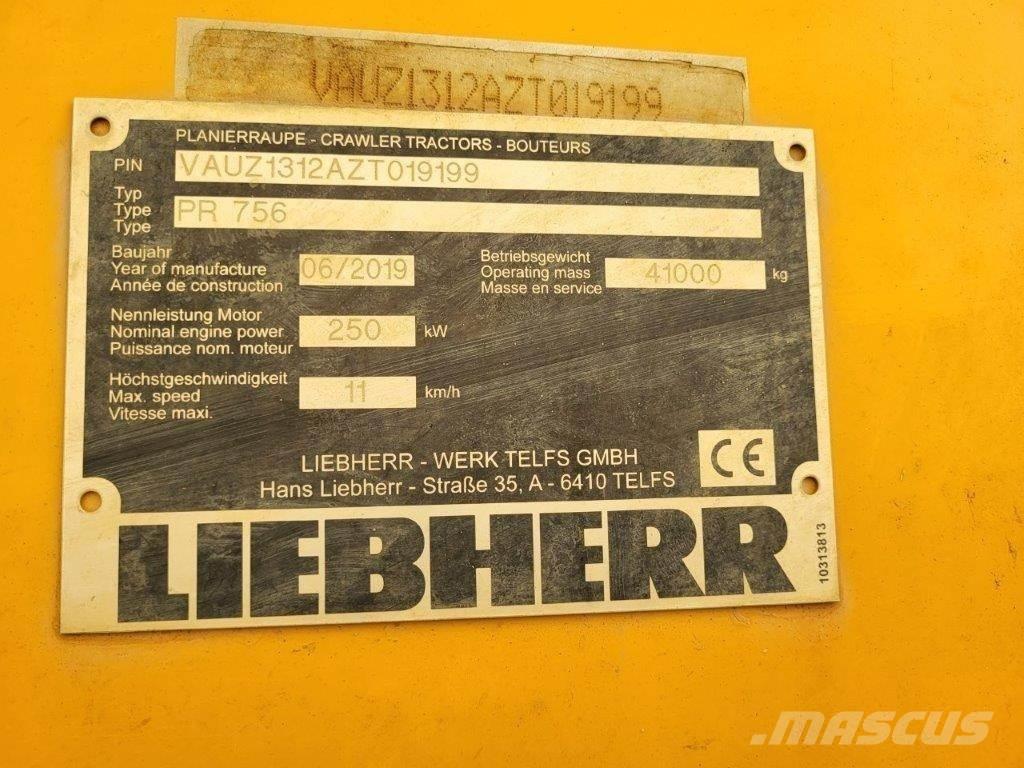 Liebherr PR756 Pásové dozéry