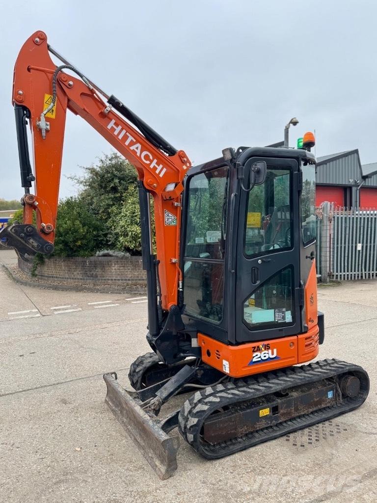 Hitachi Zx26-6 CLR Mini rýpadlá < 7t