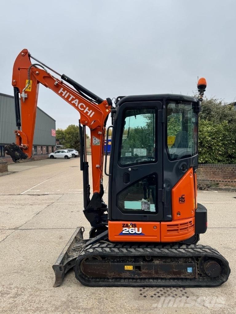 Hitachi Zx26-6 CLR Mini rýpadlá < 7t