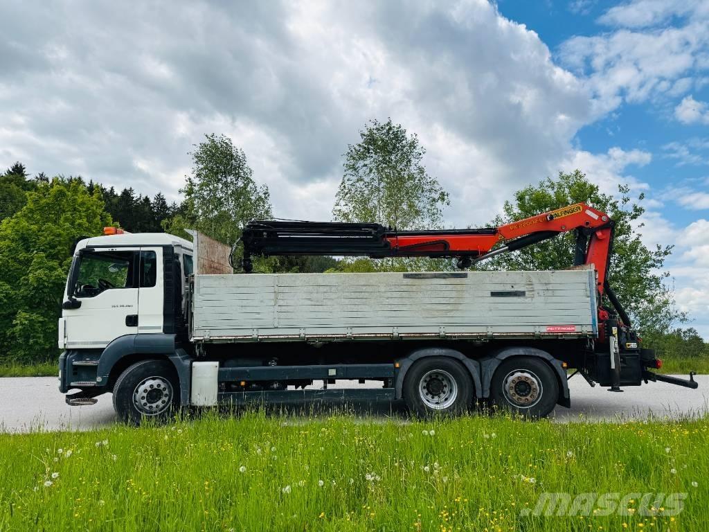 MAN TGS 26.360 Autožeriavy, hydraulické ruky