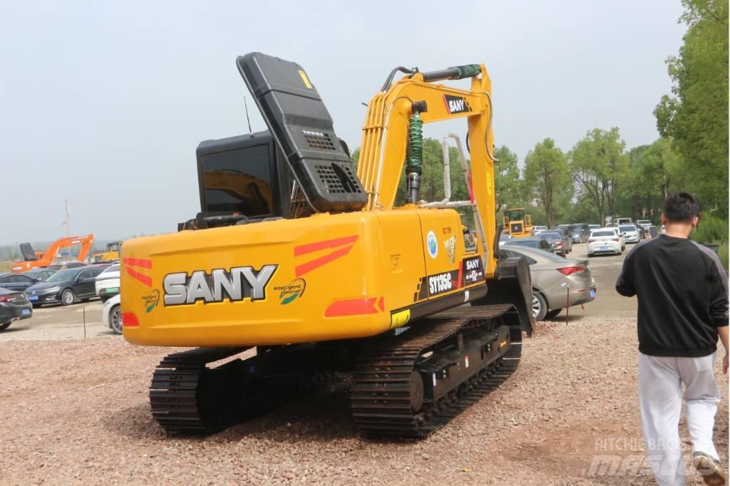 Sany 135c Pásové rýpadlá
