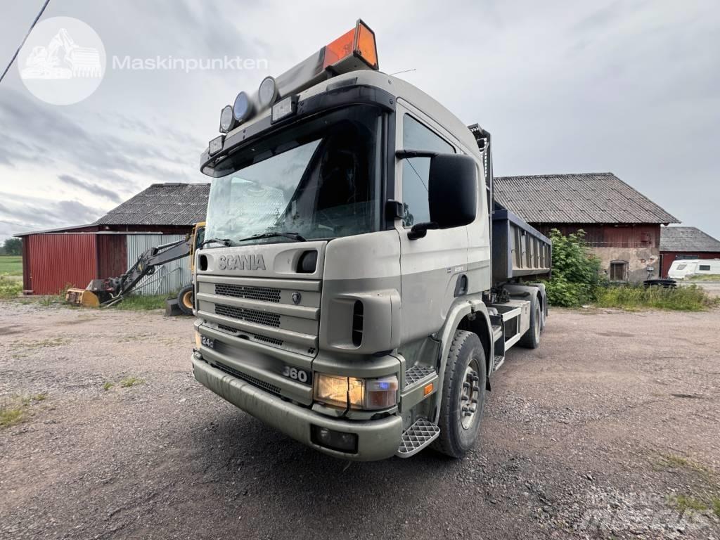 Scania P 124-360 Hákový nosič kontajnerov
