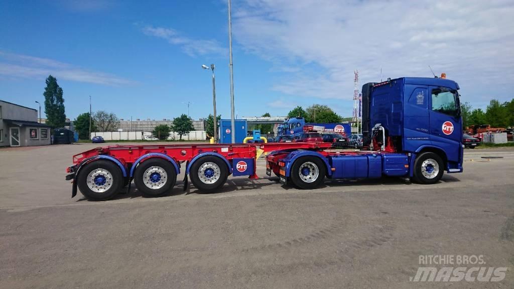 Fliegl SDS 380 Ramenové kontajnerové návesy