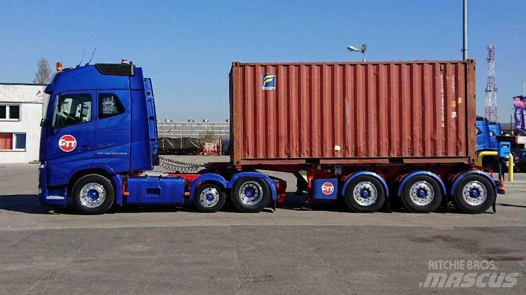 Fliegl SDS 380 Ramenové kontajnerové návesy