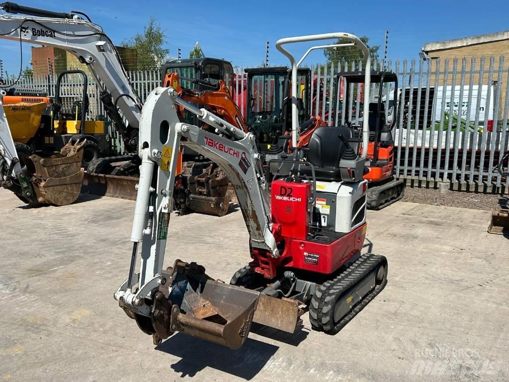Takeuchi TB 210 R Mini rýpadlá < 7t