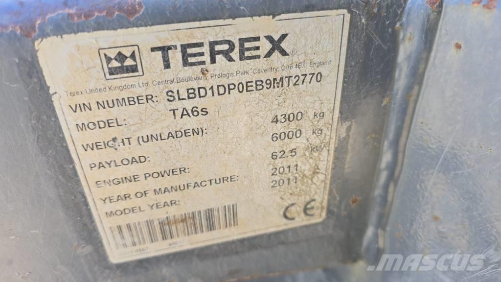 Terex TA 6 Stavebné sklápače