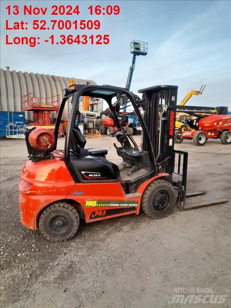 Manitou MI 25 G LPG vozíky