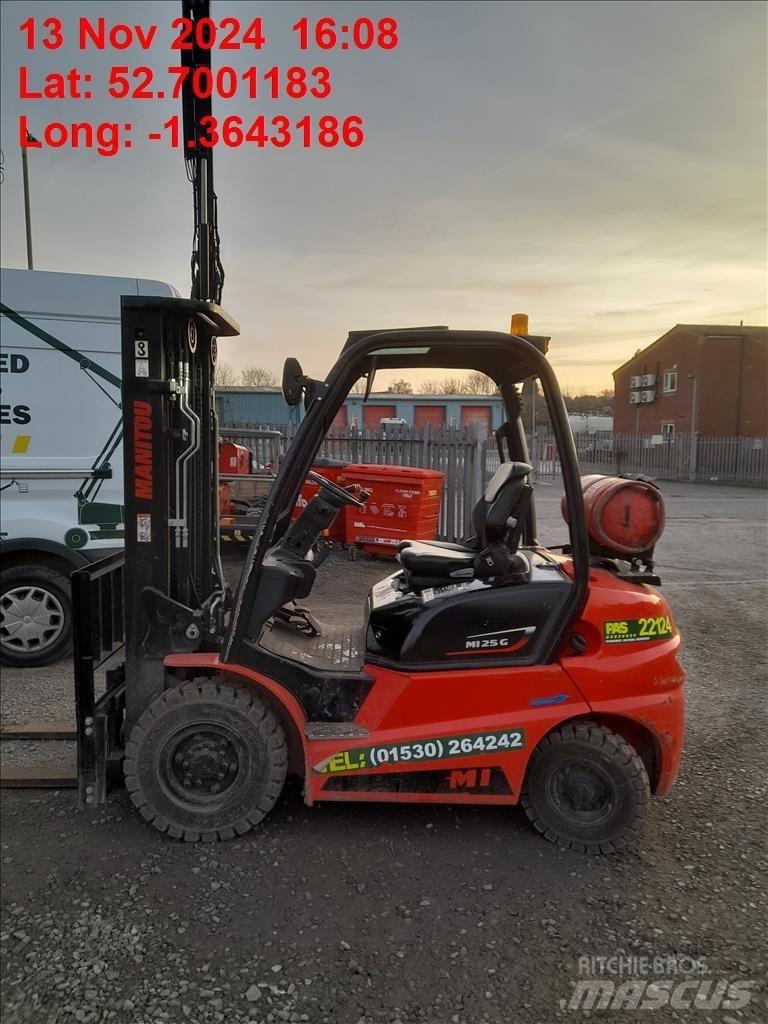 Manitou MI 25 G LPG vozíky