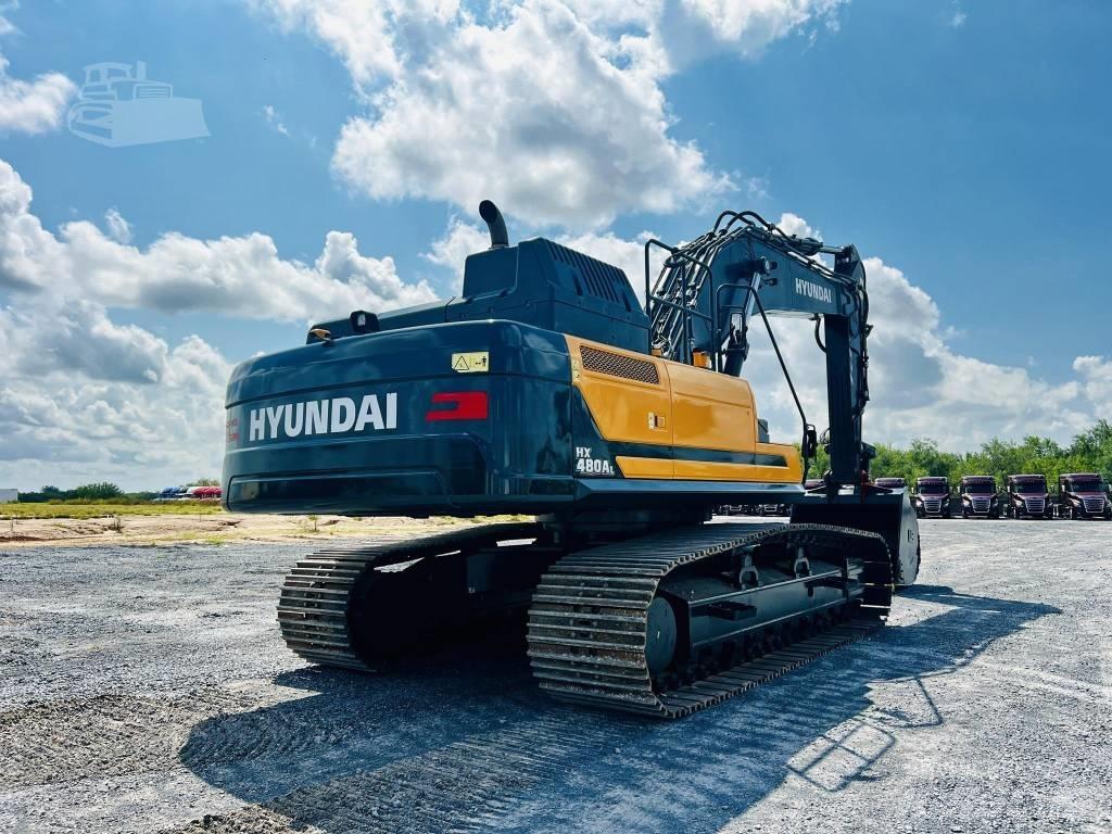 Hyundai HX 480 AL Pásové rýpadlá