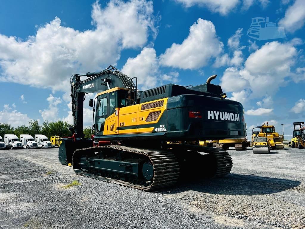 Hyundai HX 480 AL Pásové rýpadlá
