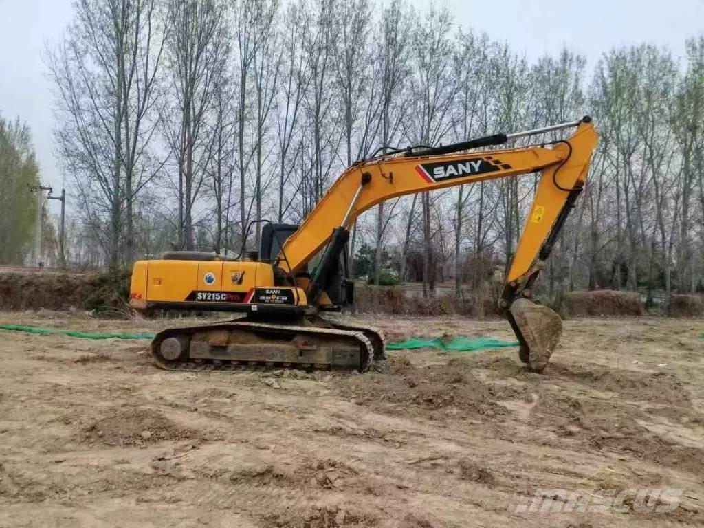 Sany SY 215 C Pásové rýpadlá