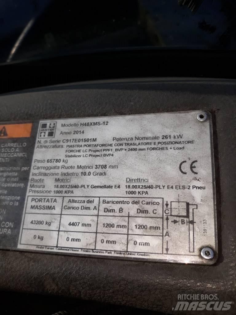 Hyster H48.00XMS-12 Dieselové vozíky