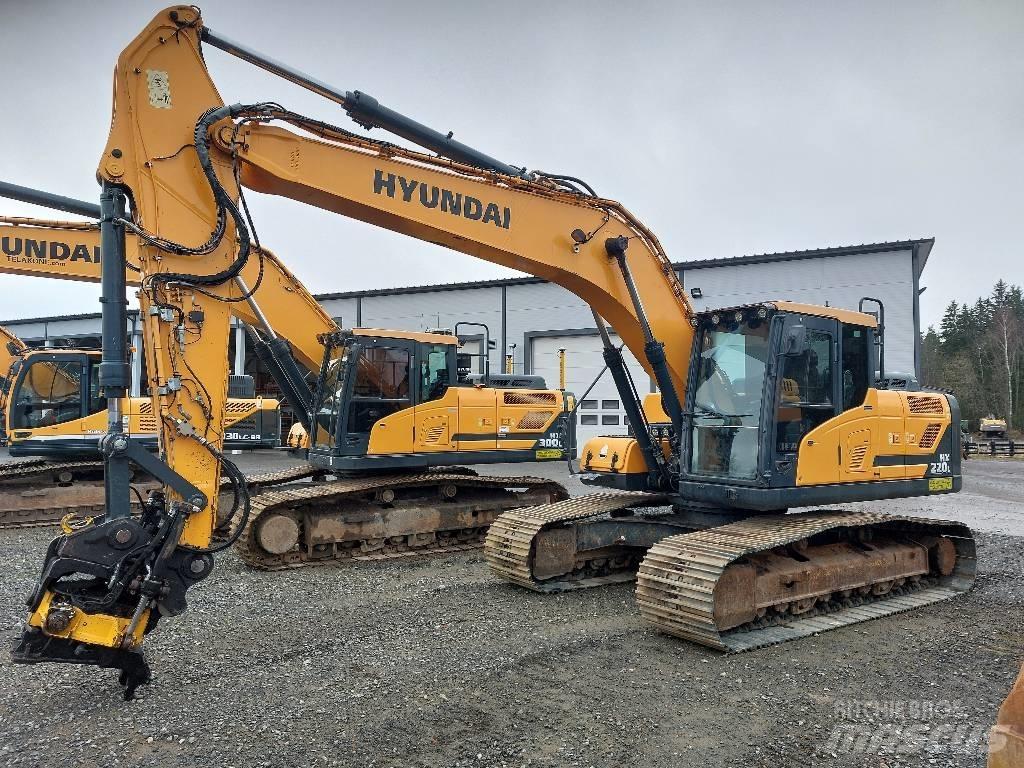 Hyundai HX 220 L Pásové rýpadlá