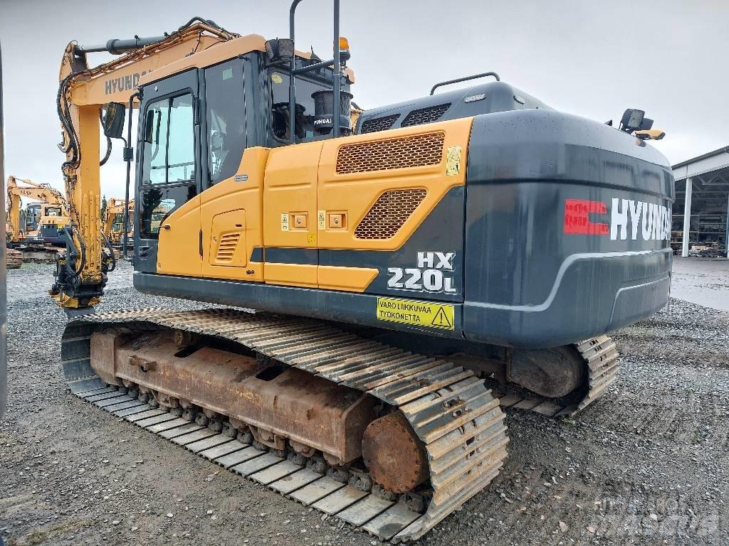 Hyundai HX 220 L Pásové rýpadlá