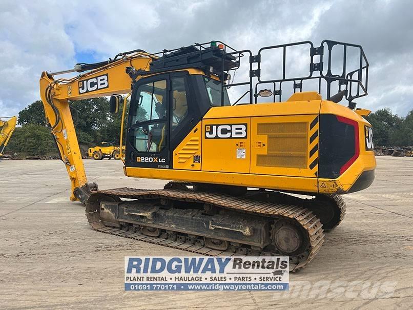 JCB JS 220 LC Pásové rýpadlá