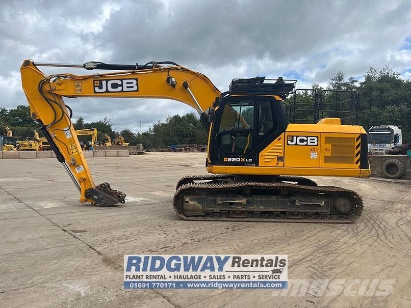 JCB JS 220 LC Pásové rýpadlá